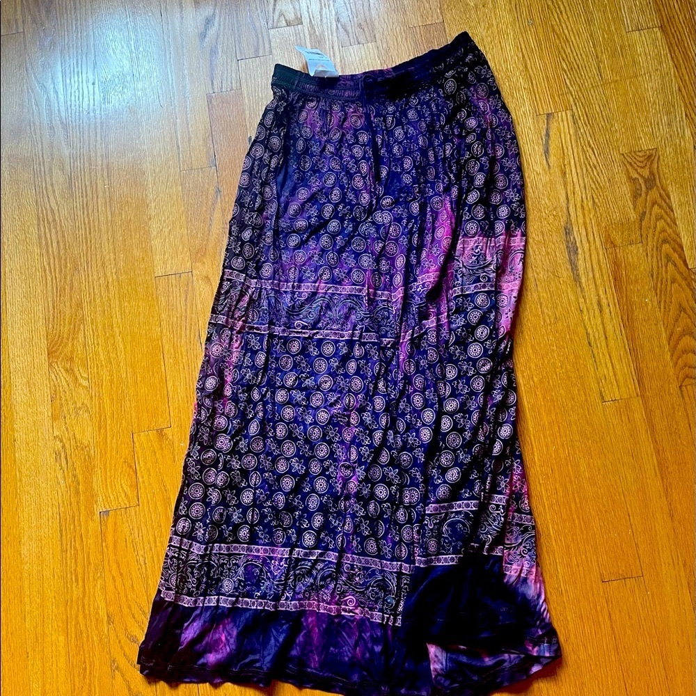 Long flowy skirt